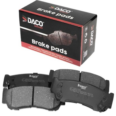 Гальмівні колодки гальмівні daco задня hyundai santa fe ii cm фото №1