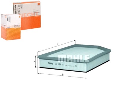 Knecht фильтр воздуха 31370161 e1000l фото №1