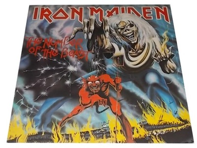 IRON MAIDEN The Number Of The Beast, EMI 1982 1PRESS