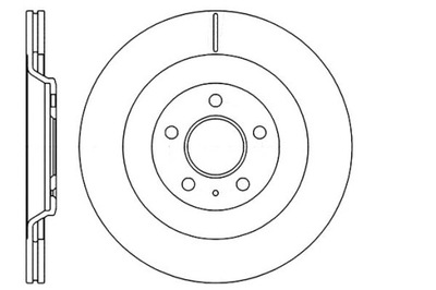 REMSA ДИСКИ ТОРМОЗНЫЕ ТОРМОЗНЫЕ 8K0615301C 8K0615601C 17823