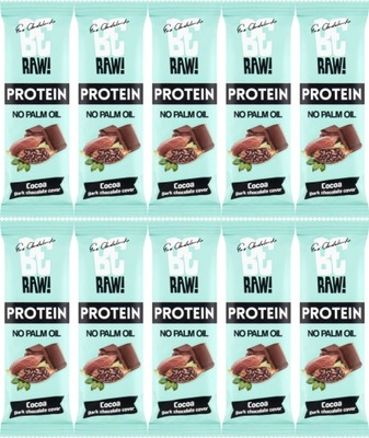 BeRAW Protein Baton proteinowy 38% Raw Cococa, 40g x10