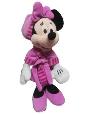 Myszka Minnie w szkafroku maskotka Disney Miki 40cm