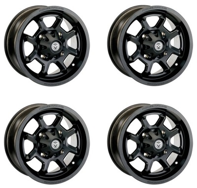 SET DISCS MOOSE RACING 14X7 4/110 5+2 POLARIS  