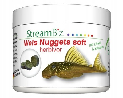 StreamBiz Wels Nuggets Herbivor 90g dla zbrojników