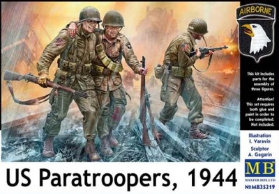 MB 35219 US Paratroopers, 1944 1/35