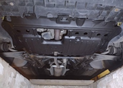 Citroen c4 cactus защита двигателя + клипсы монтажные фото №1