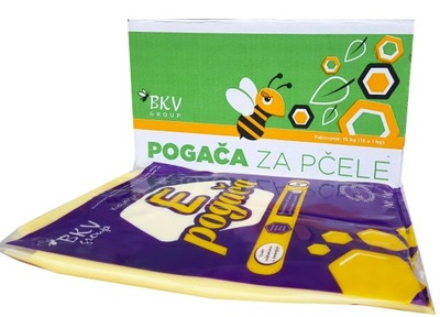 Ciasto pszczele pokarm z WITAMINAMI BKV 15sz x 1kg