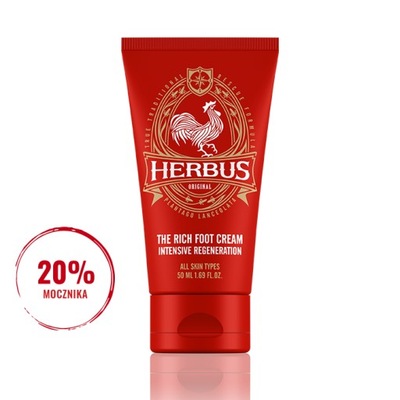 HERBUS The Rich Foot Cream krem do stóp 50ml