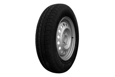 RUEDA PARA REMOLQUE NEUMÁTICO 155/80 R13 74N LLANTA DE ACERO 4JX13 4X100 ET:30 58MM  