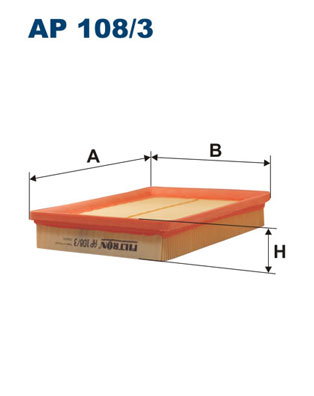 ФІЛЬТР ПОВІТРЯ ФІЛЬТРON AP108/3 AP1083