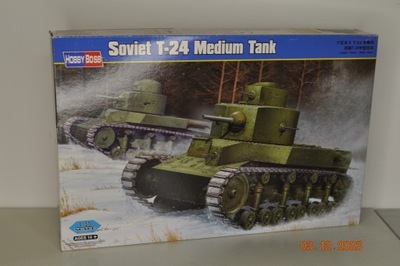 Model czołg T-24 Hobby Boss 82493 Soviet T-24 Medium Tank