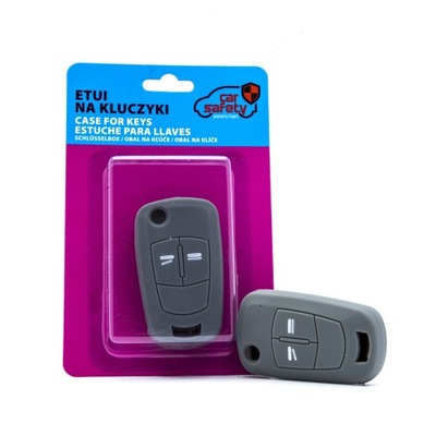 EPKC41 GRAY COLOR CASE SILIKONOWE NA KEYS OPEL  