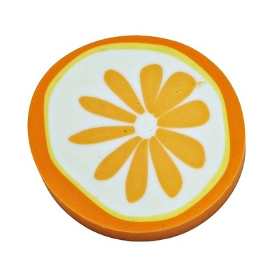 Gumka do mazania ścierania wzór pomarańcza 1 sztuka