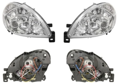 Фара лампа citroen xsara 00-02 l+p tyc фото №1