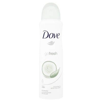 DEZODORANT DAMSKI DOVE GOFRESH 150ML (OGOREK)