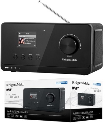 RADIO INTERNETOWE FM DAB+ BT STEREO KRUGER MATZ