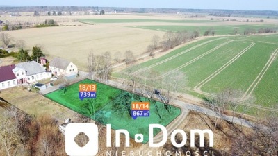 Działka, Niestkowo, Ustka (gm.), 739 m²
