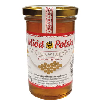 Miód Polski wielokwiatowy Apis 350g