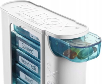 Organizer na leki 4 przegródki na dobę