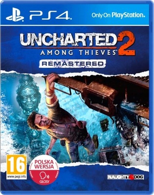 Uncharted 2 PośródZłodziei AmongThieves PS4 PL PS5