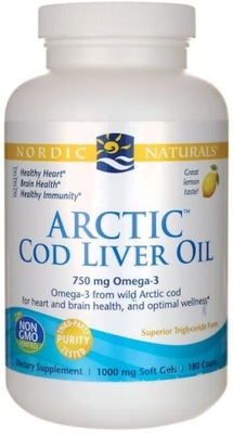 Nordic Naturals Arctic Cod Liver Oil - 90 softgels