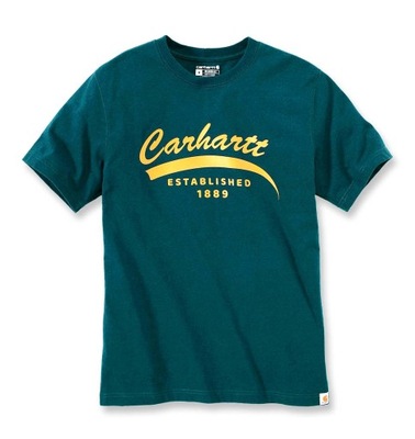 CARHARTT koszulka T-shirt niebieska Heavyweight L