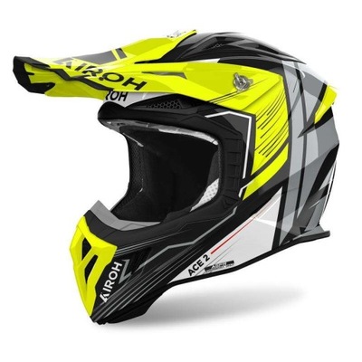 KASK AIROH AVIATOR ACE 2 ENGINE YELLOW GLOSS M