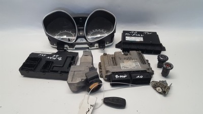 Ford b-max 1,0 ecoboost бортовой компьютер иммобилайзер набор фото №1