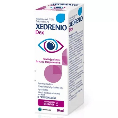 Xedrenio Dex - krople do oczu, 10 ml