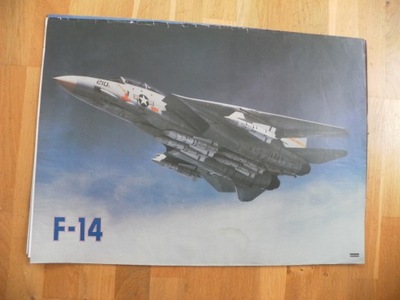 PRL PLAKAT SAMOLOT F-16