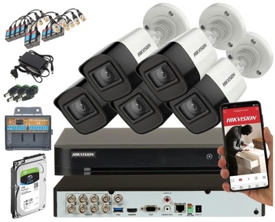 Monitoring do sklepu biura Hikvision Acusense 2MPX