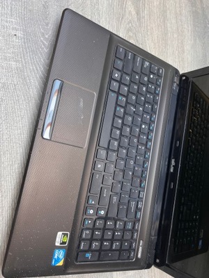 Laptop Asus K52J Intel Core i3 M 370 2.4GHz 4GB RAM 0GB HDD