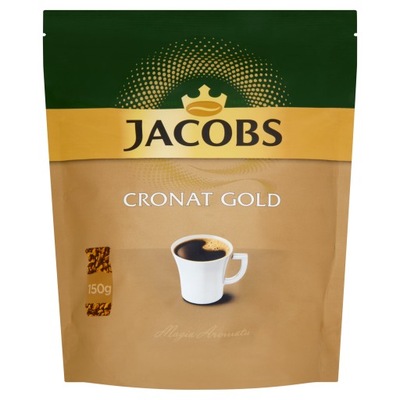 Kawa rozpuszczalna Jacobs Cronat Gold 150g zapas refill