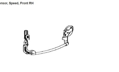 Lexus rc 350 lift шланг гальмівний abs оригінал фото №1