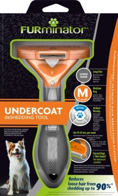 FURMINATOR dla psów długowłosych - Medium