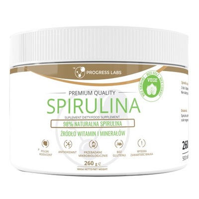 SPIRULINA tabletki 500szt Naturalna Odporność VEGE