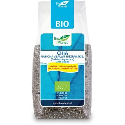 Chia nasiona (szałwia hiszpańska) BIO 200g Bio Planet