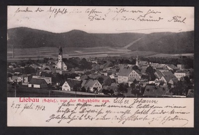 A 10 / LUBAWKA - LIEBAU - PANORAMA MIASTA - 1903