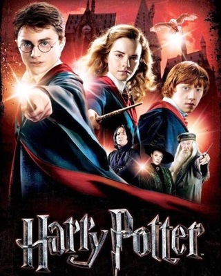 Haft Diamentowy Harry Potter Hermiona Granger Ron Weasley DUŻY 60x80cm