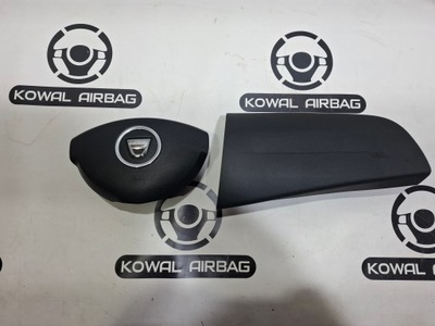 Dacia sandero / sandero stepway / logan подушка безпеки водія пасажира заглушка фото №1