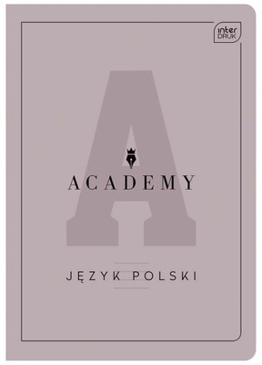 Zeszyt A5 60= M 90g Polski ACADEMY