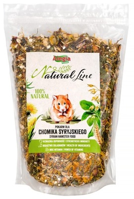 Alegia Natural Line karma chomik Syryjski 900g