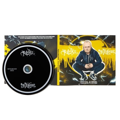 Płyta Pęku - Mixtape - V.E.T.O. 4 Ever Rap (2023) z autografem