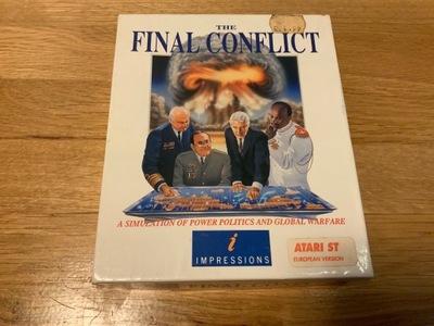 Gra The Final Conflict - BOX - ATARI ST UNIKAT
