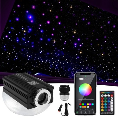 PROJEKTOR GWIAZD RGBW LED GENERATOR GWIAŹDZISTE NIEBO LAMPA BLUETOOTH