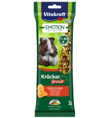 Kolba dla świnki Emotion Kracker fruit 2 sztuki Vitakraft