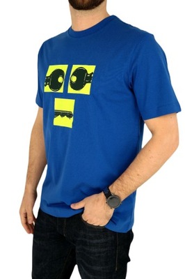 DIESEL T-shirt męski TDSL37 niebieski M
