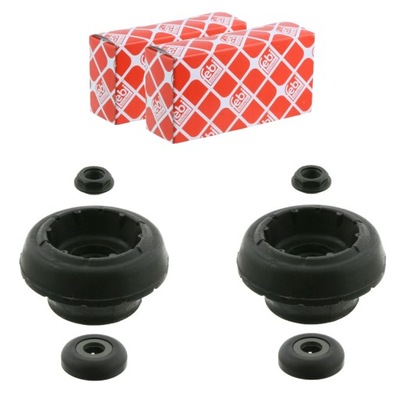 2× febi bilstein 14116 набор ремонтный, кронштейн амортизатора фото №1