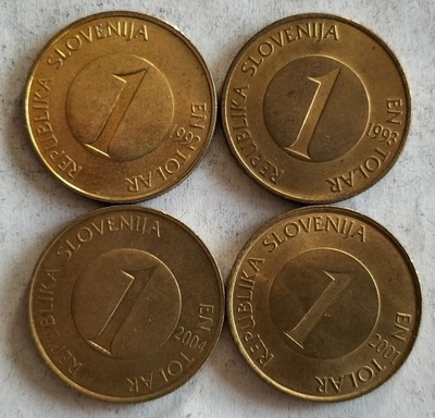 Moneta Słowenia 1 tolar