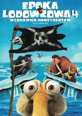 Film Epoka Lodowcowa 4: Wędrówka Kontynentów płyta DVD